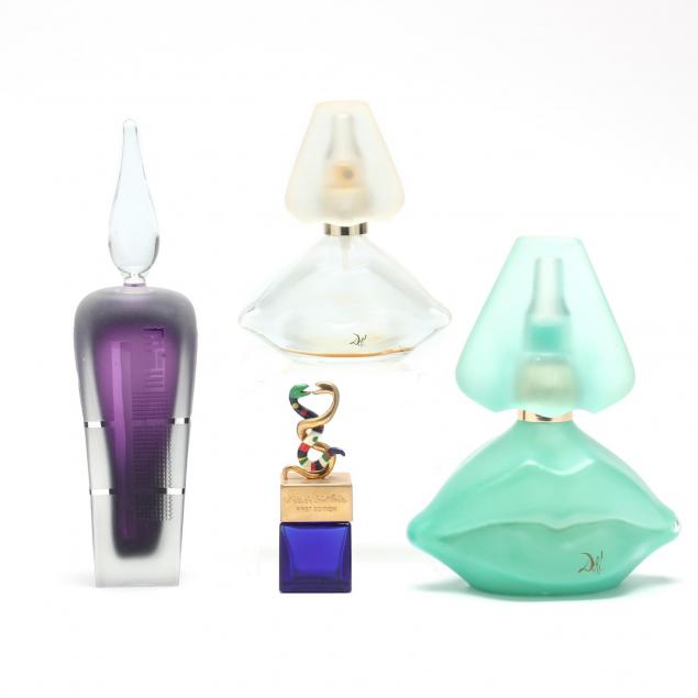 four-modern-perfume-bottles