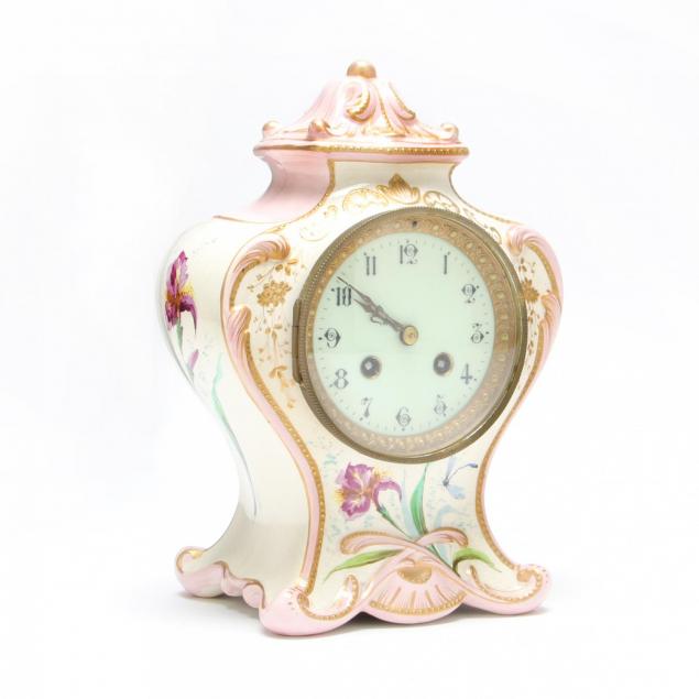 french-porcelain-mantle-clock