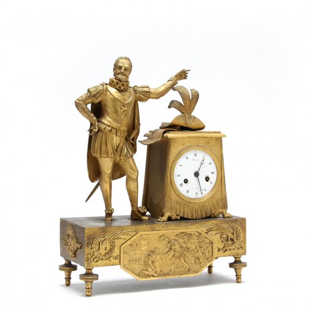 figural-mantle-clock-of-an-ivory-coast-explorer