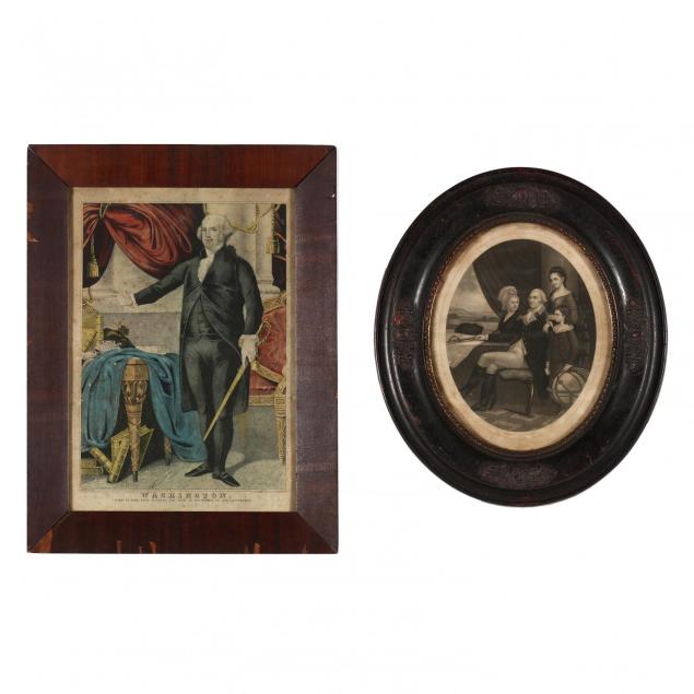 two-antique-engravings-of-george-washington