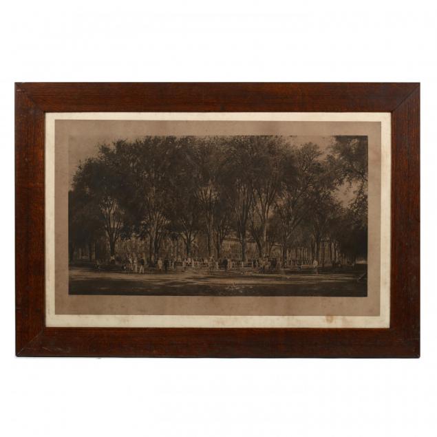 vintage-print-of-the-yale-fence