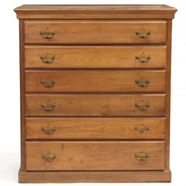 american-late-victorian-semi-tall-chest-of-drawers