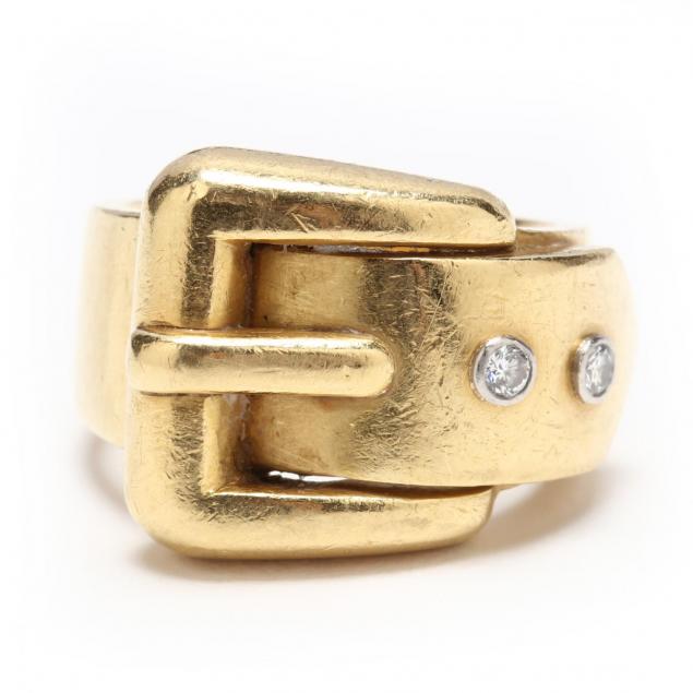 18kt-gold-and-diamond-buckle-ring