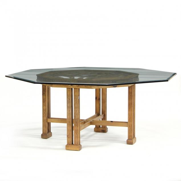 drexel-heritage-chinese-chippendale-style-table