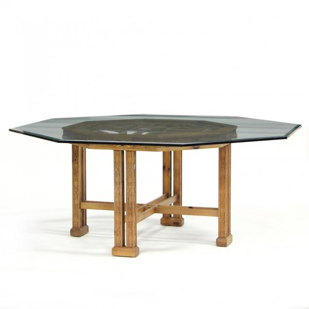 drexel-heritage-chinese-chippendale-style-table