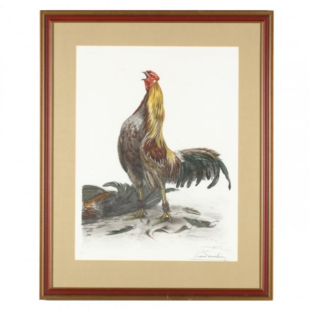 leon-danchin-french-1887-1939-rooster