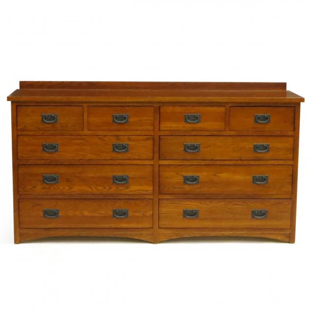 mission-style-oak-dresser