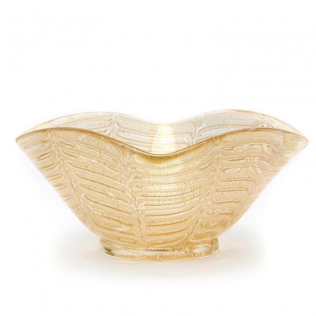venetian-art-glass-bowl