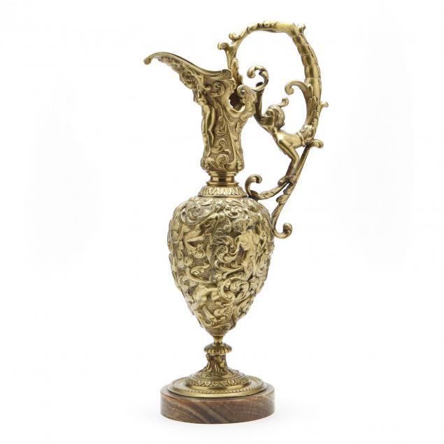 a-renaissance-revival-style-gilt-metal-ewer