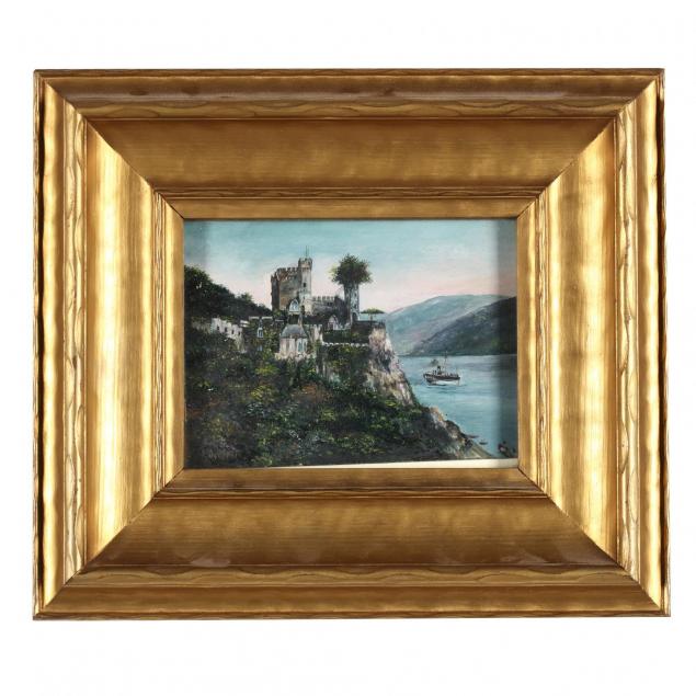 antique-painting-of-a-european-castle