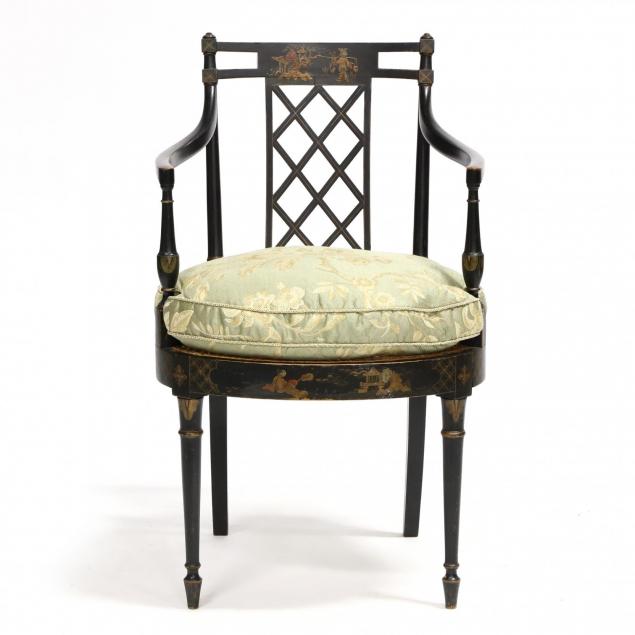 chinoiserie-decorated-armchair