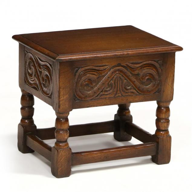 jacobean-style-hinged-lid-joint-stool