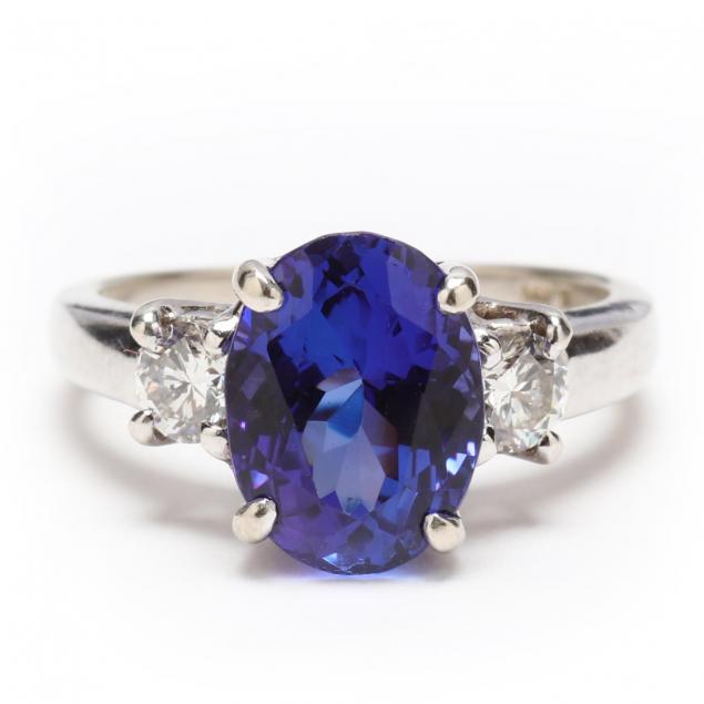 14kt-white-gold-tanzanite-and-diamond-ring