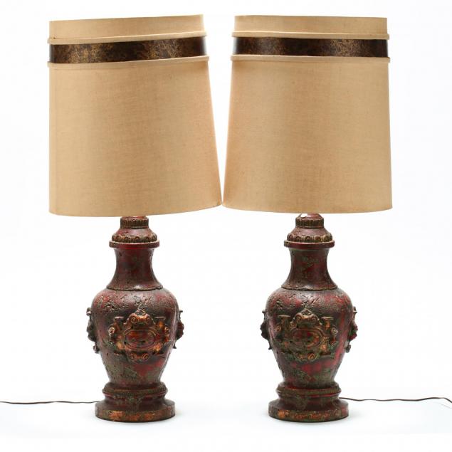 pair-of-james-mont-style-lamps