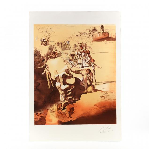 lithograph-in-colors-possibly-after-salvador-dali