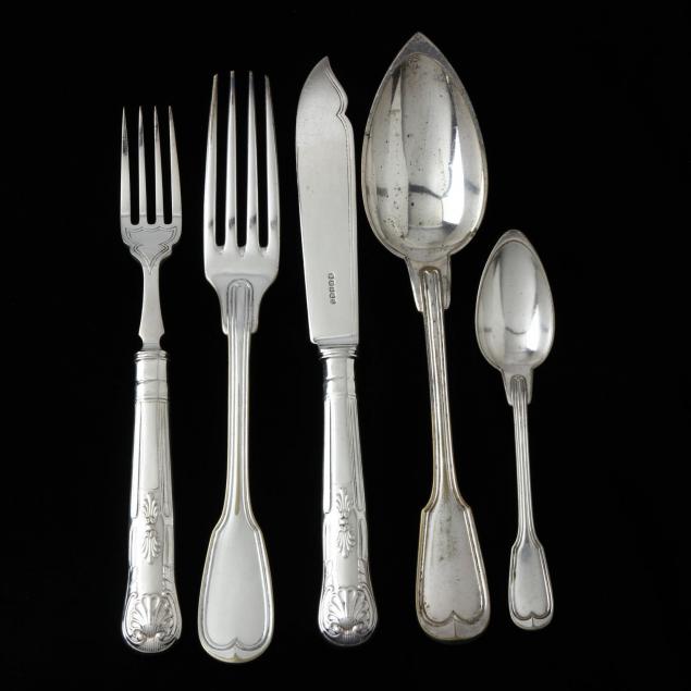 a-group-of-antique-and-vintage-continental-silverplate-flatware