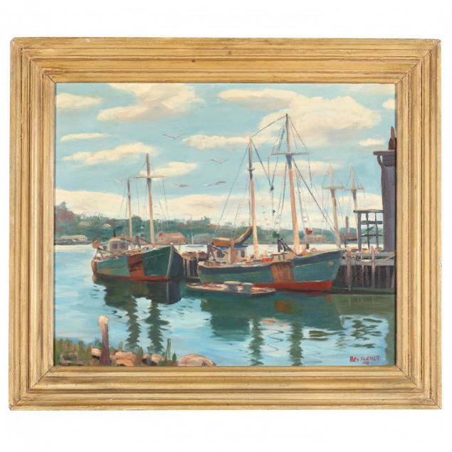 a-vintage-cape-ann-harbor-painting