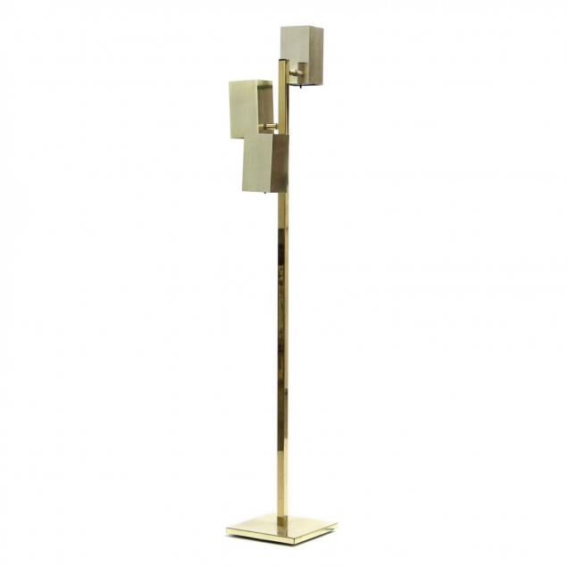 sonneman-style-brass-floor-lamp