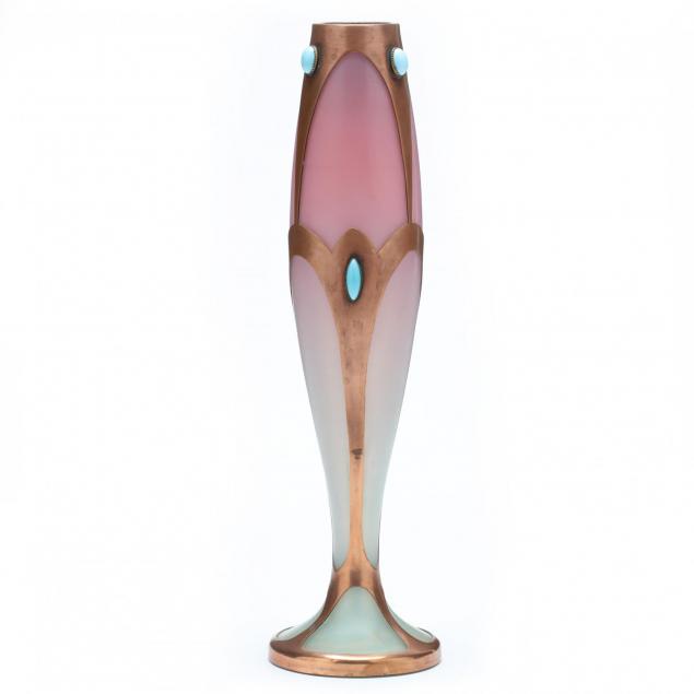 bohemian-secessionist-copper-overlay-glass-vase