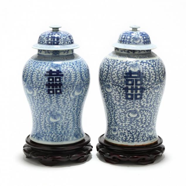 matched-pair-of-double-happiness-temple-jars