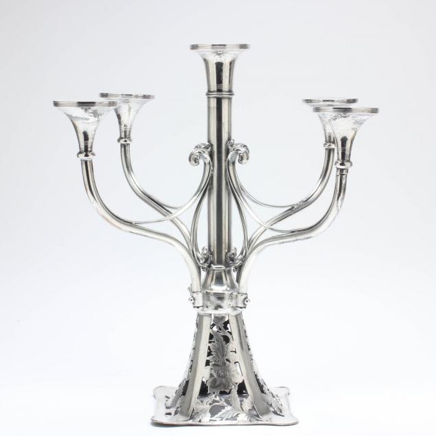 the-van-bergh-co-art-nouveau-silverplate-candelabra