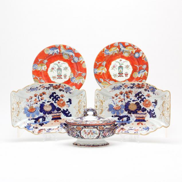 group-of-english-imari-porcelains
