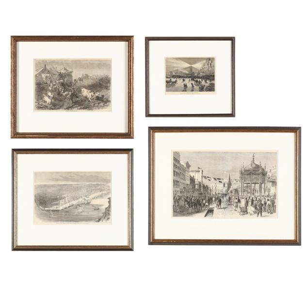 four-framed-harper-s-weekly-louisiana-scenes