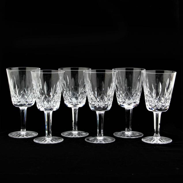 waterford-set-of-six-lismore-water-glasses