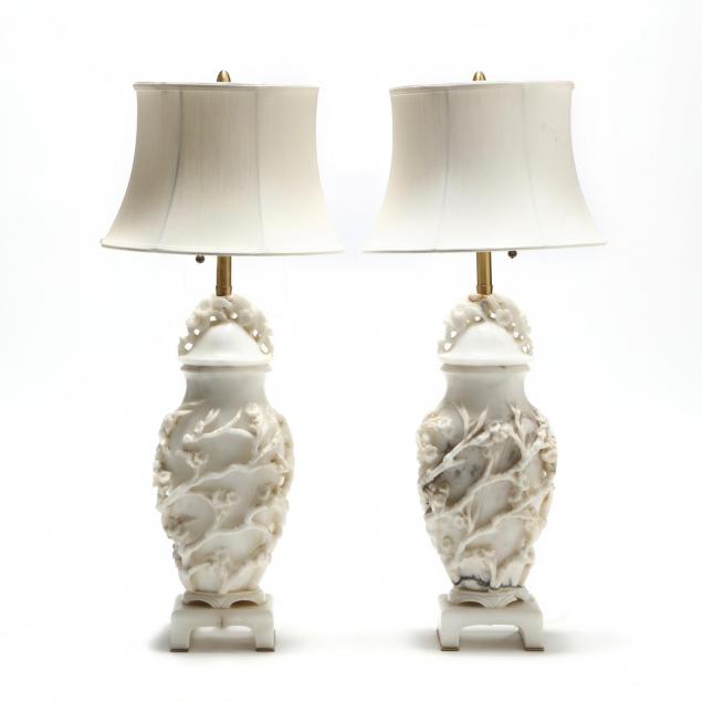 pair-of-carved-marble-urn-form-table-lamps