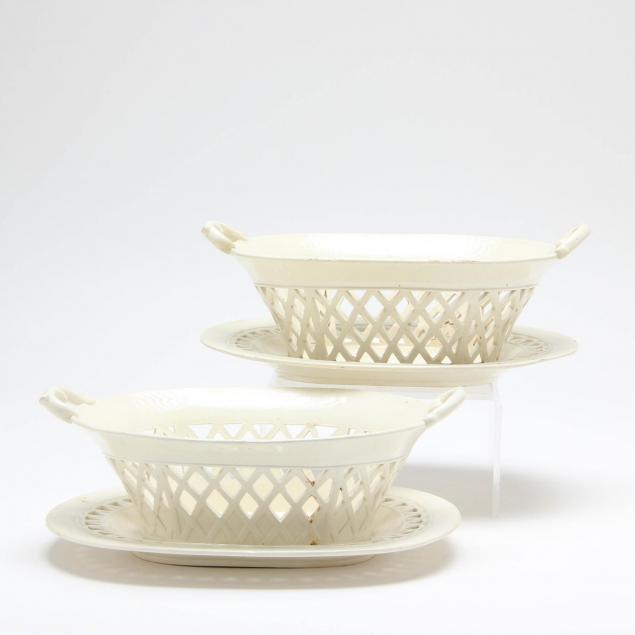pair-of-antique-creamware-baskets-with-underplates