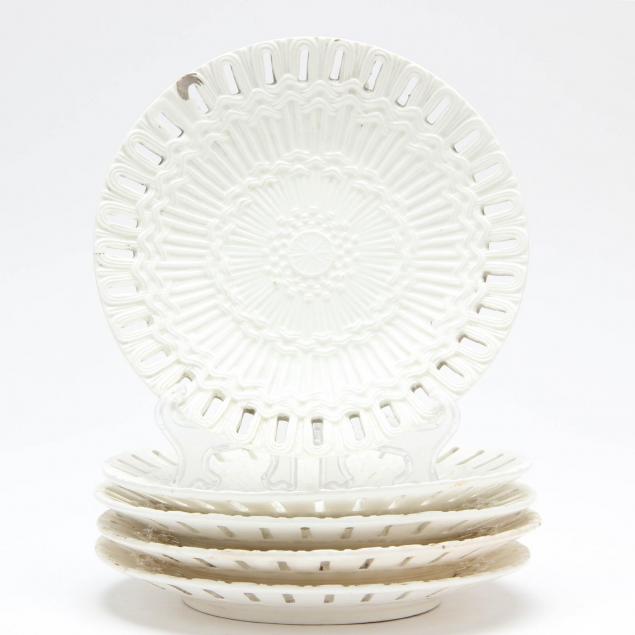 set-of-five-antique-plates