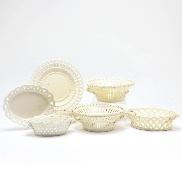 seven-pieces-of-antique-reticulated-creamware