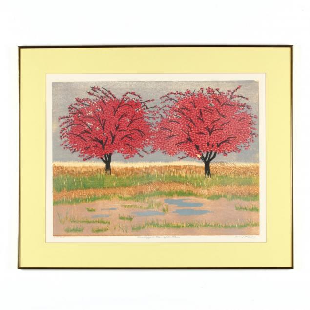 james-kirby-va-i-crabapple-trees-after-rain-i