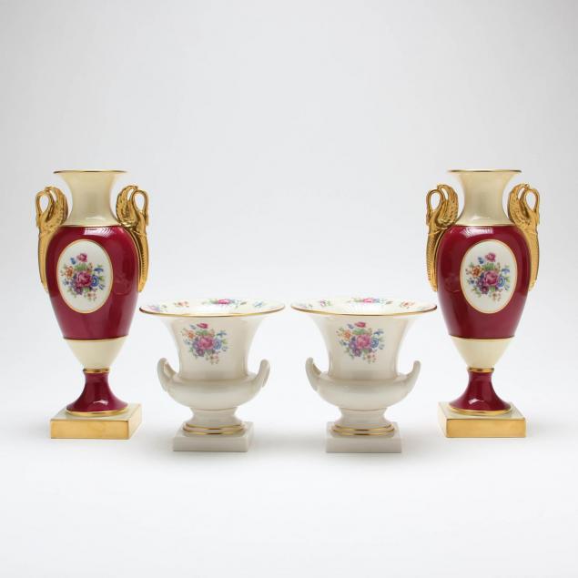 two-pair-of-lenox-urns