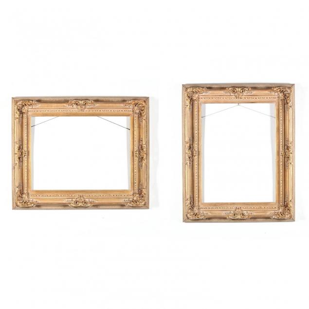 pair-of-continental-carved-and-gilt-wood-frames