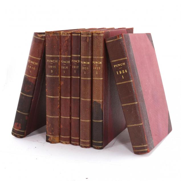 seven-british-leather-bound-works