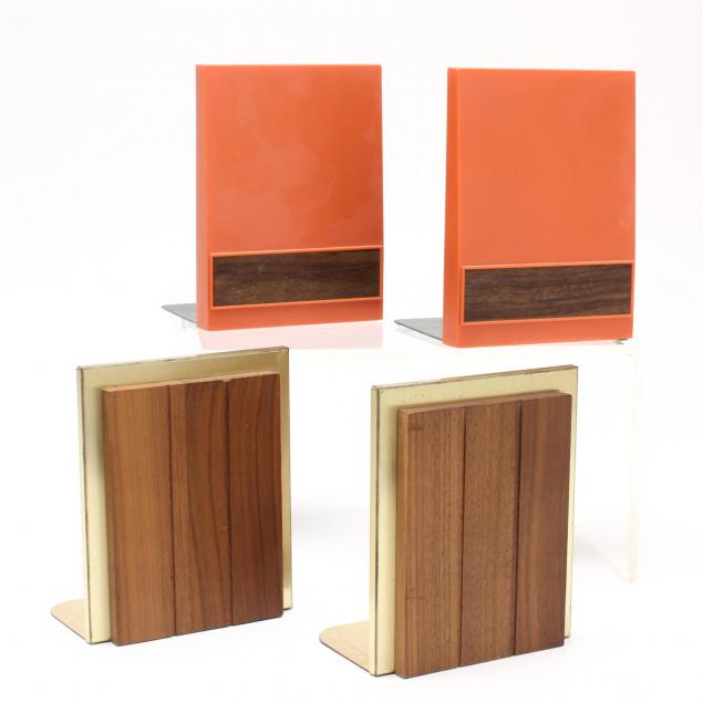 two-pair-of-mid-century-bookends