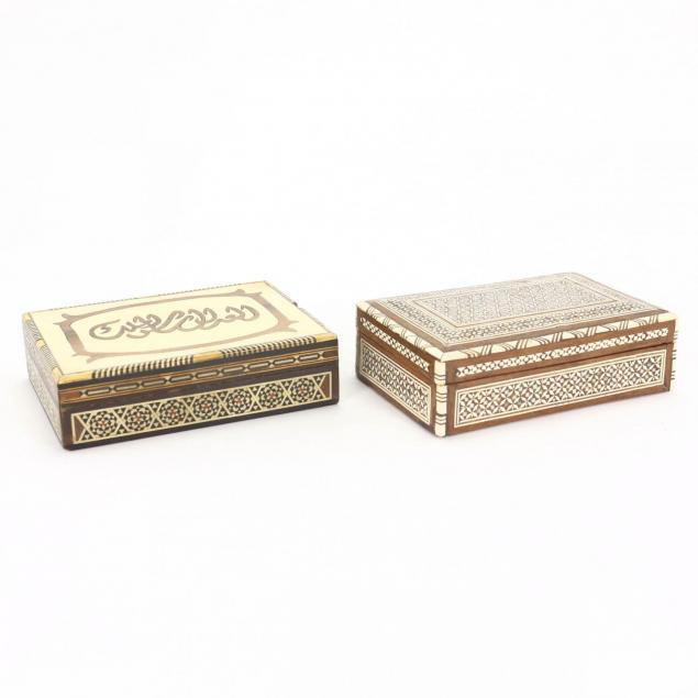 two-middle-eastern-inlaid-boxes
