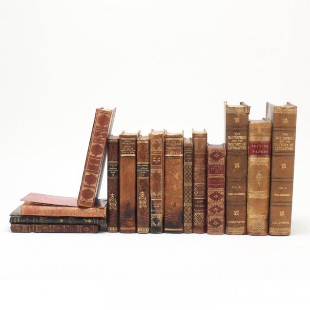 group-of-fifteen-antique-books