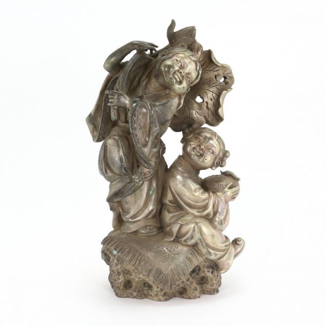 chinese-cast-metal-figure-of-children-at-play