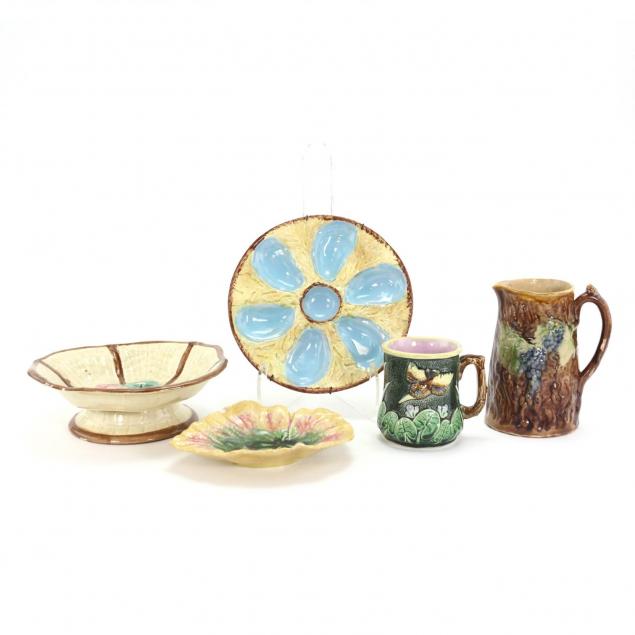 assorted-majolica-grouping