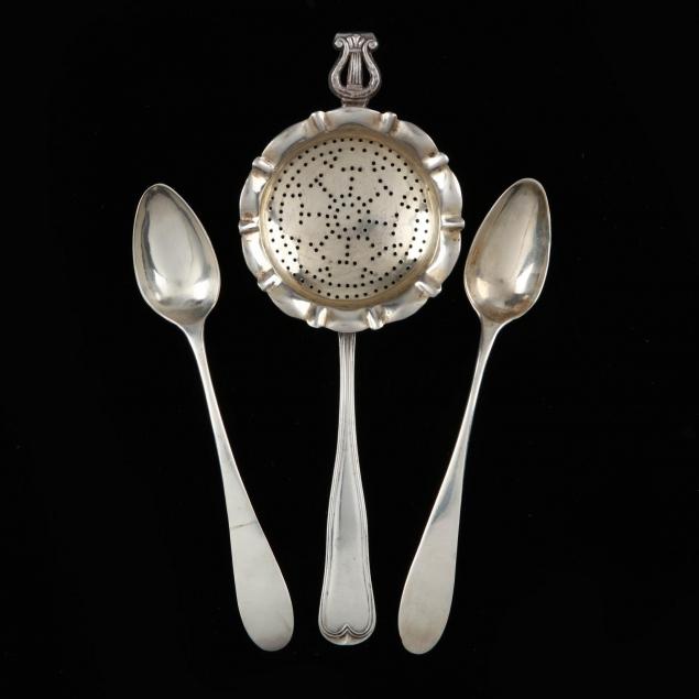 three-19th-century-norwegian-silver-flatware-items