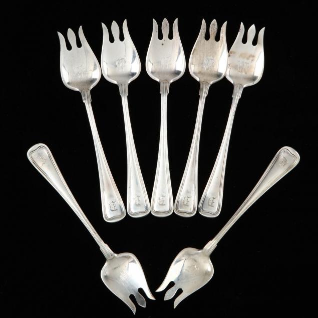 seven-gorham-old-french-sterling-silver-ice-cream-forks