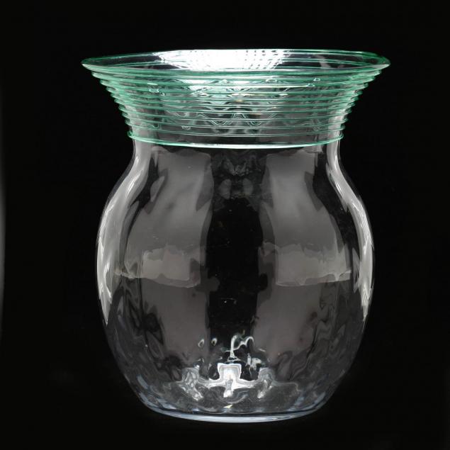 carder-era-steuben-threaded-vase