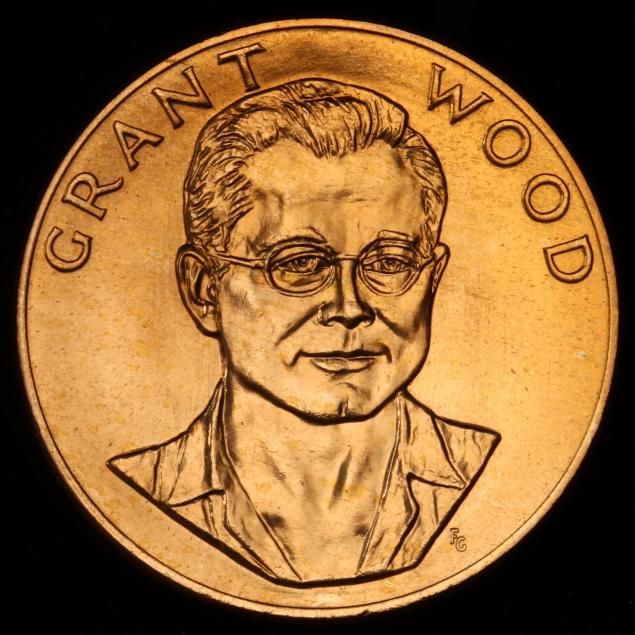 1980-u-s-mint-american-arts-gold-bullion-medallion-honoring-grant-wood