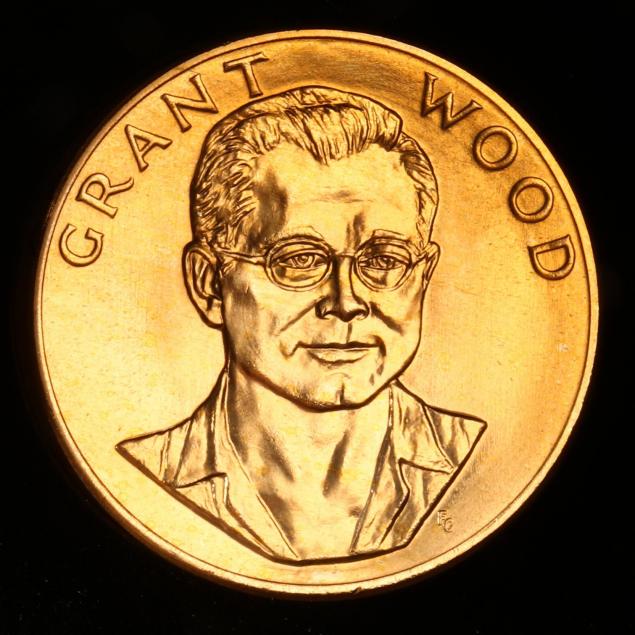 1980-u-s-mint-american-arts-gold-bullion-medallion-honoring-grant-wood