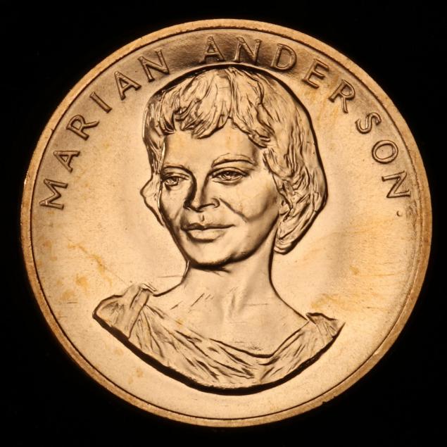 1980-u-s-mint-american-arts-gold-bullion-medallion-honoring-marian-anderson