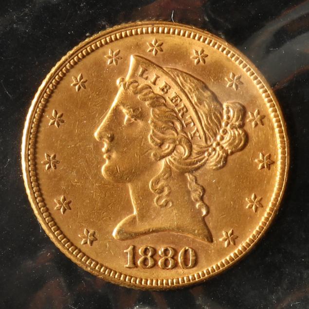 1880-5-gold-liberty-head-half-eagle