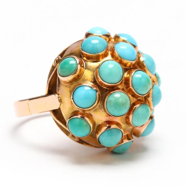 mid-century-14kt-gold-and-turquoise-ring