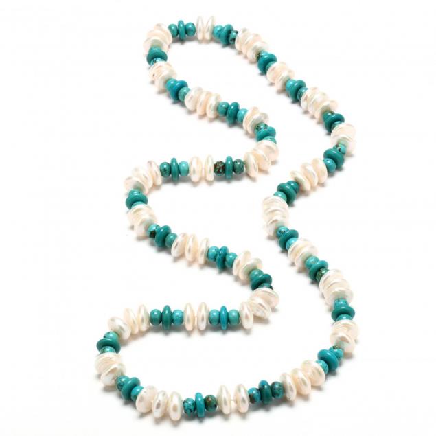 turquoise-and-pearl-necklace